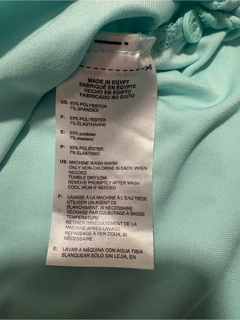 adidas Men’s Light Mint Polo Shirt